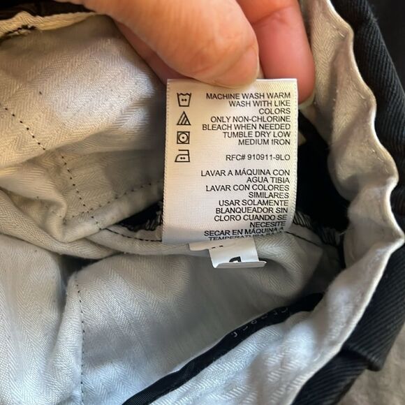 George Black Wrinkle Resistant Pleated Front Men Chino Pants 38x30 Bundle 3 - Picture 6 of 7